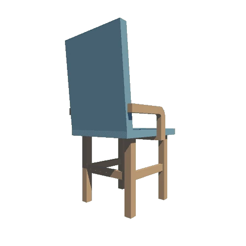 Chair 02 Blue